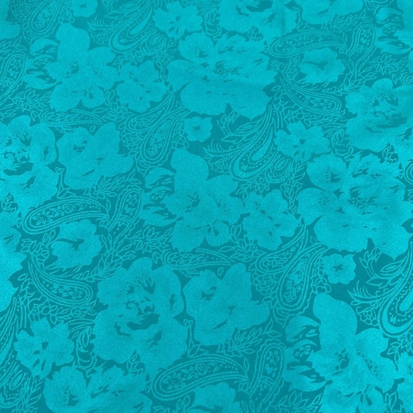 VICTORIA'S Secret Chemise Green Damask Slip Negligee - Picture 4 of 8